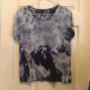 M aerie acid wash tie dye soft tee